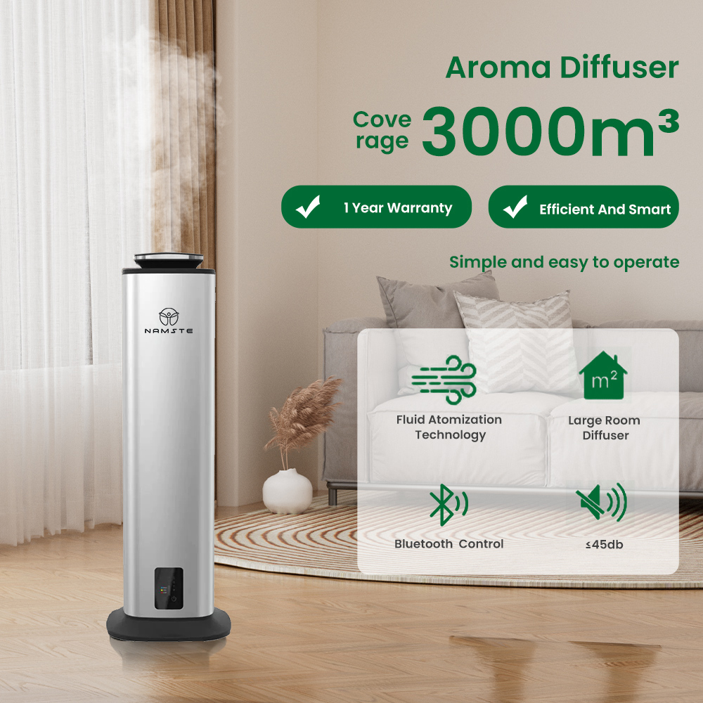 Home Fragrance Logo - NAMSTE Home Air Freshener 800ML Essential