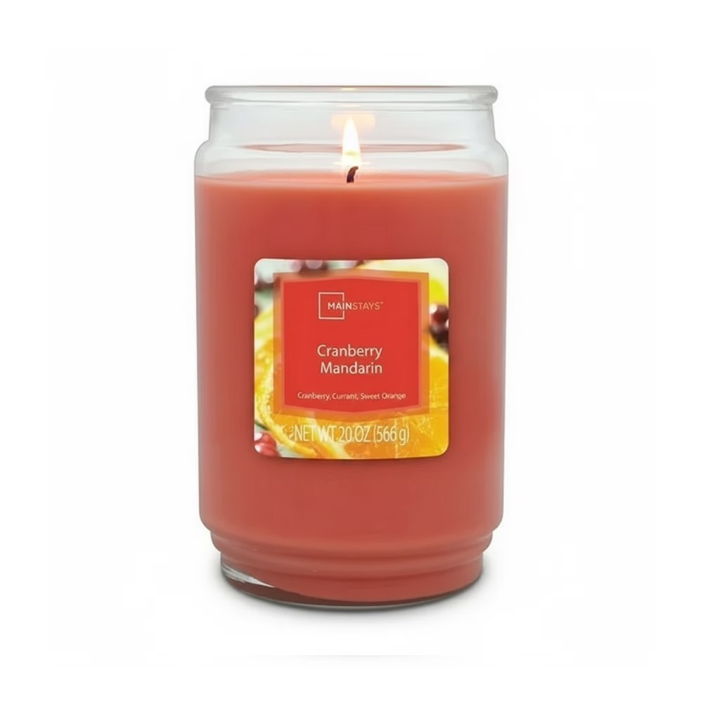 Home Fragrance - Cranberry Mandarin Scented Candle Large 20oz