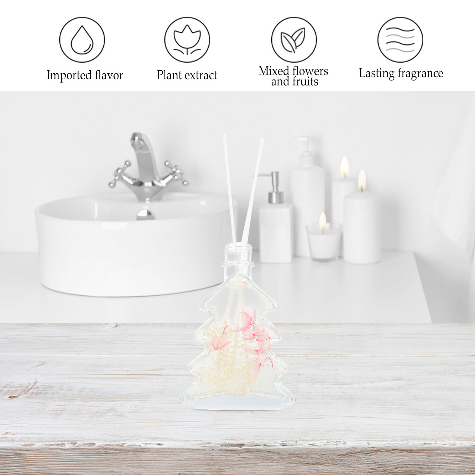 Home Fragrance - Aroma Diffuser Solid Perfume Air Freshener