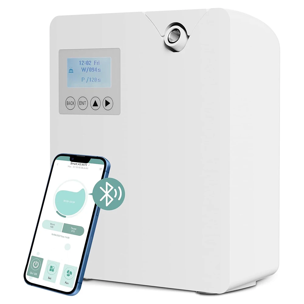 Home Fragrance Logo - Waterless Fragrance Diffuser 300ml WIFI Control