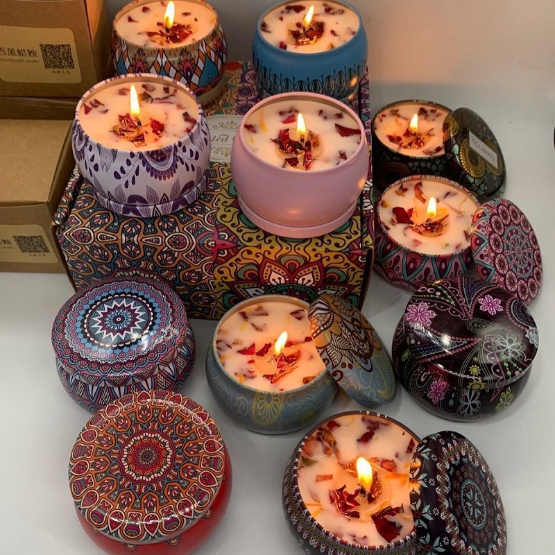 Home Fragrance - Vintage Jar Soy Wax Scented Candles