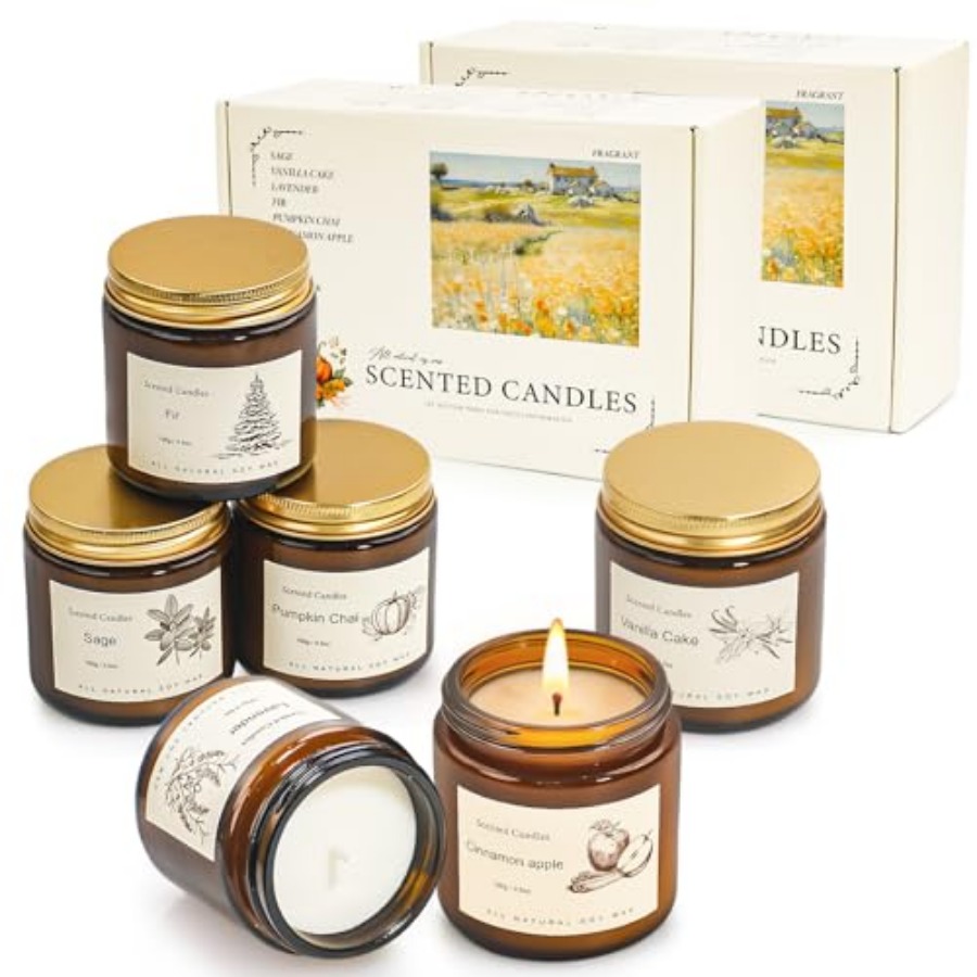 Home Fragrance - Scented Candles Gift Set for Home