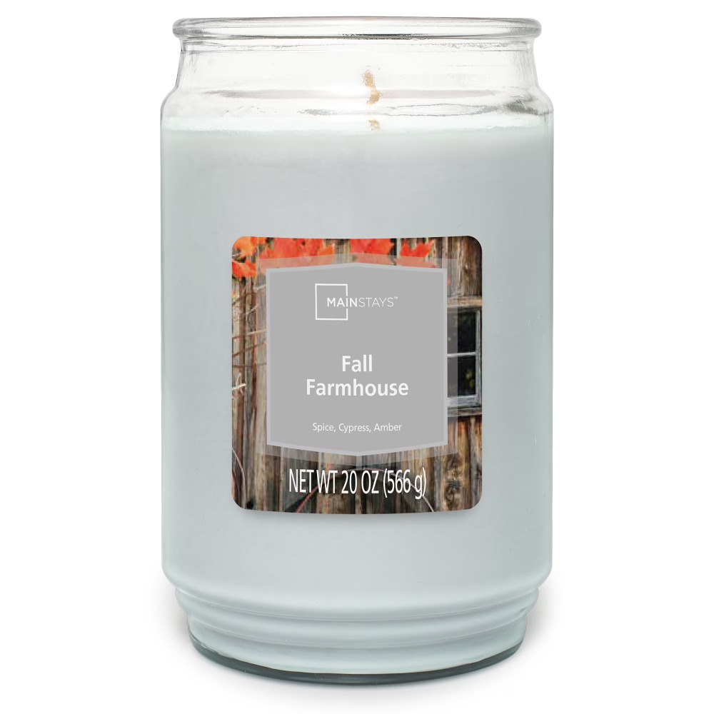 Home Fragrance Vanilla Scented Candle - Autumn Harvest Scented Soy Wax Candle