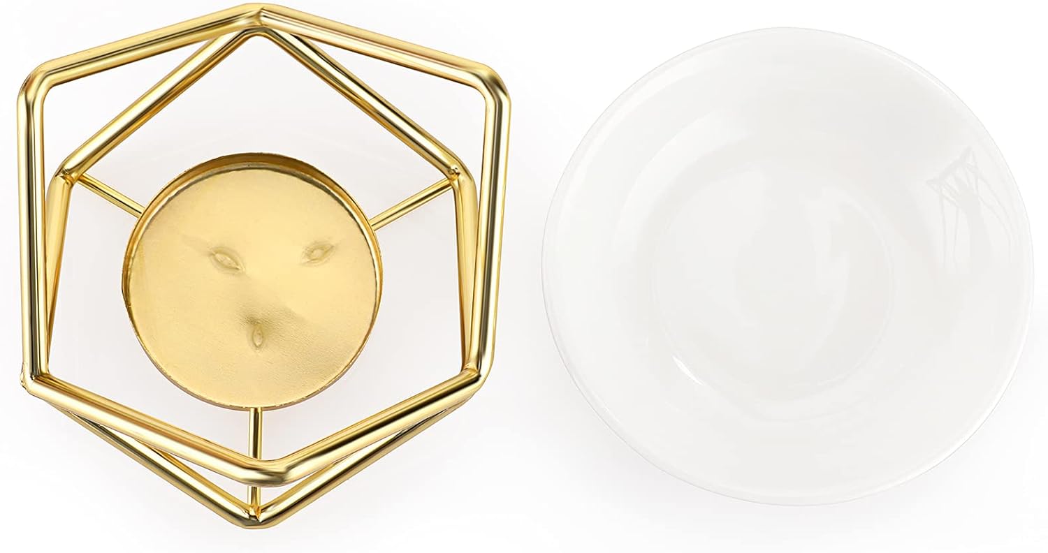 Euro Metal Oil Burner Wax Warm - Home Fragrance Aromatherapy recensione e prezzo