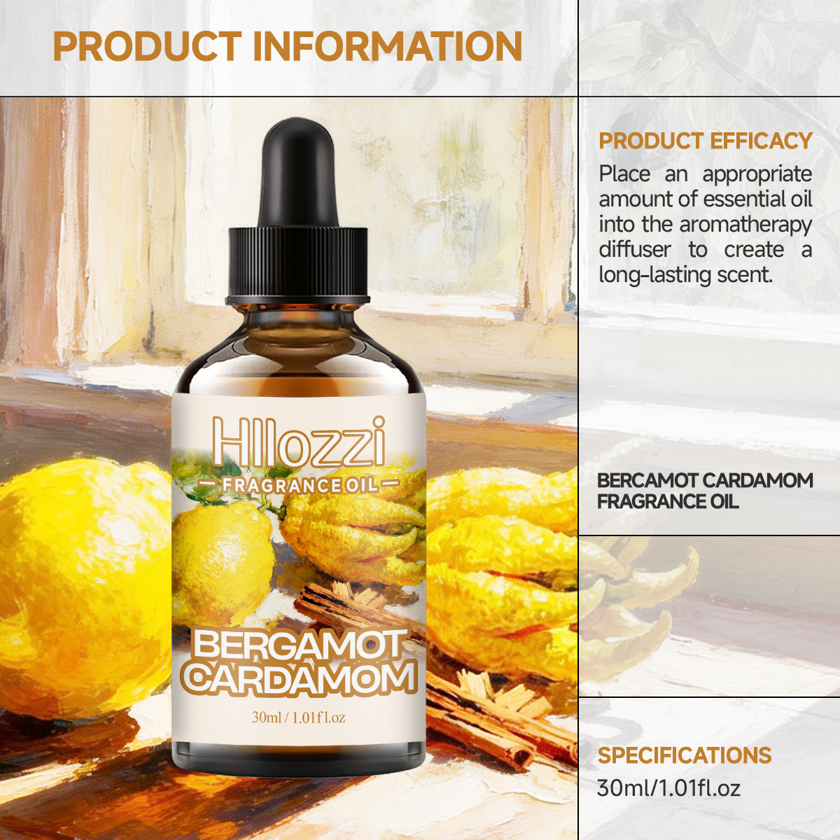 BERGAMOT CARDAMOM FRAGRANCE OI - Home Fragrance Bergamot recensione e prezzo
