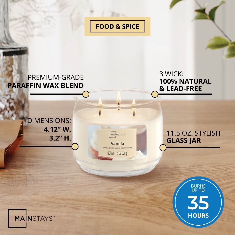 Vanilla Scented Glass Jar Cand - Home Fragrance recensione e prezzo