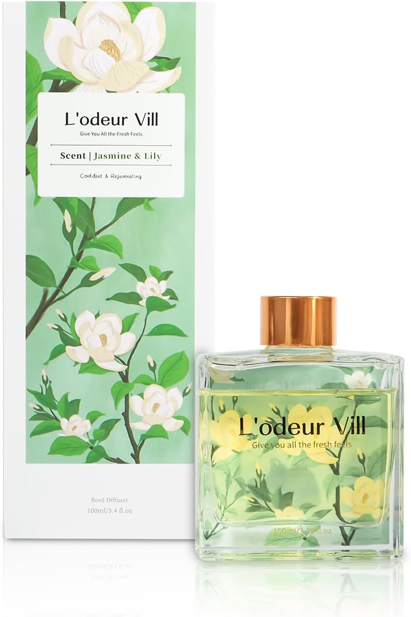 Jasmine Lily Reed Diffuser Set - In Home Fragrance Products recensione e prezzo