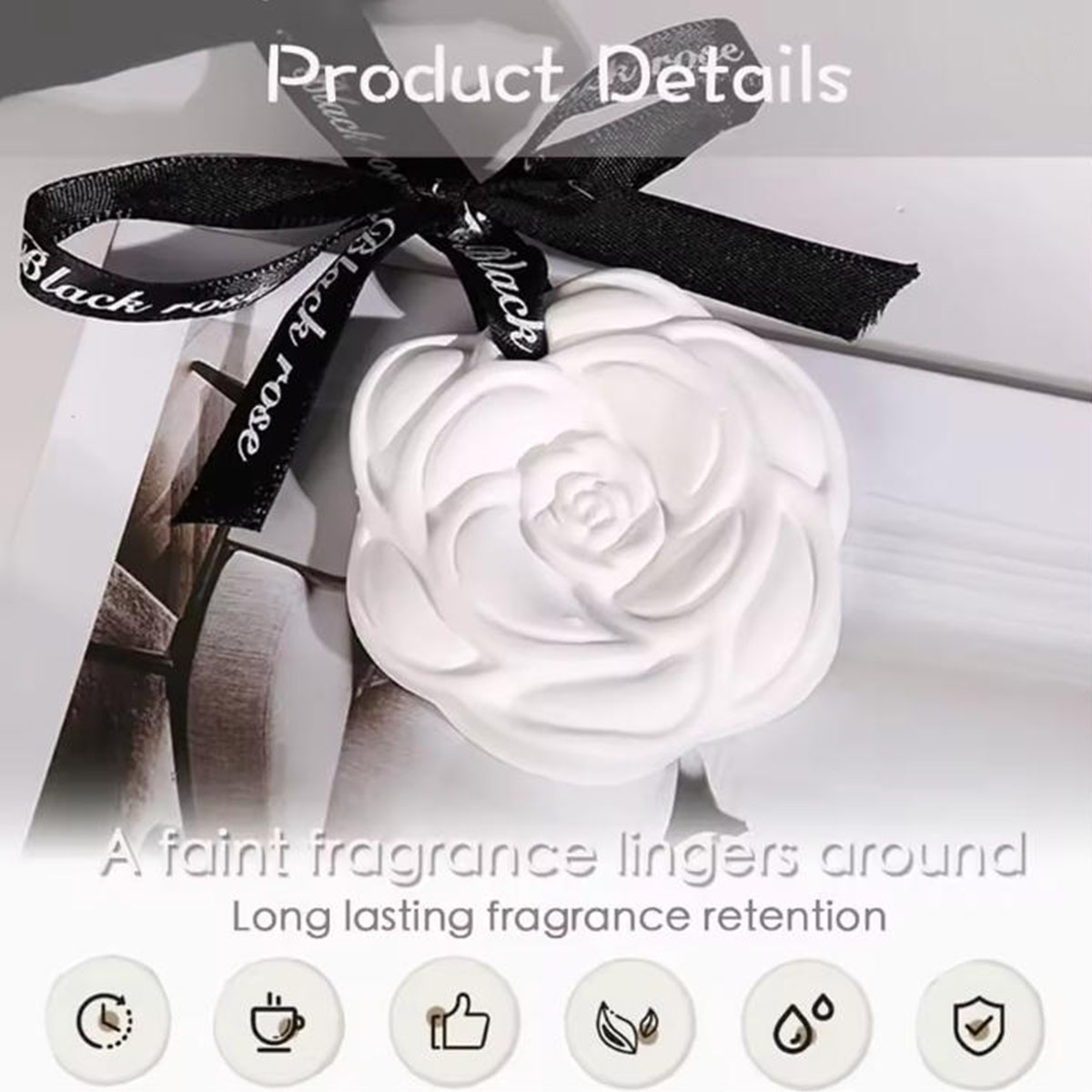 1/3/5/8/10PCS Camellia Gypsum  - Home Fragrance Logo recensione e prezzo