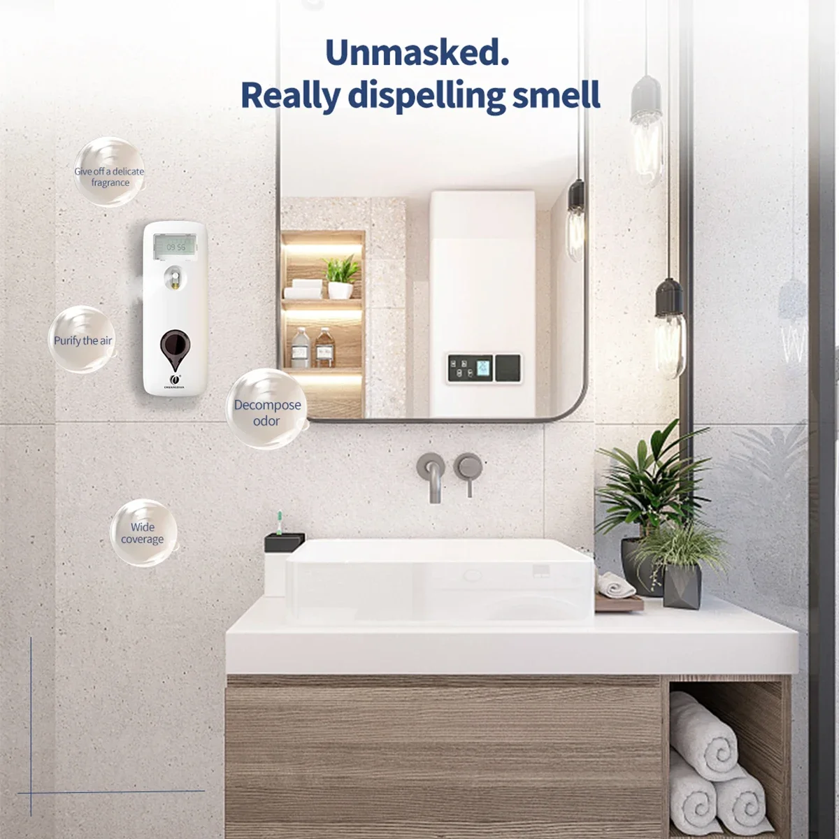 Liquid Air Freshener Dispenser - Home Fragrance Hotel recensione e prezzo