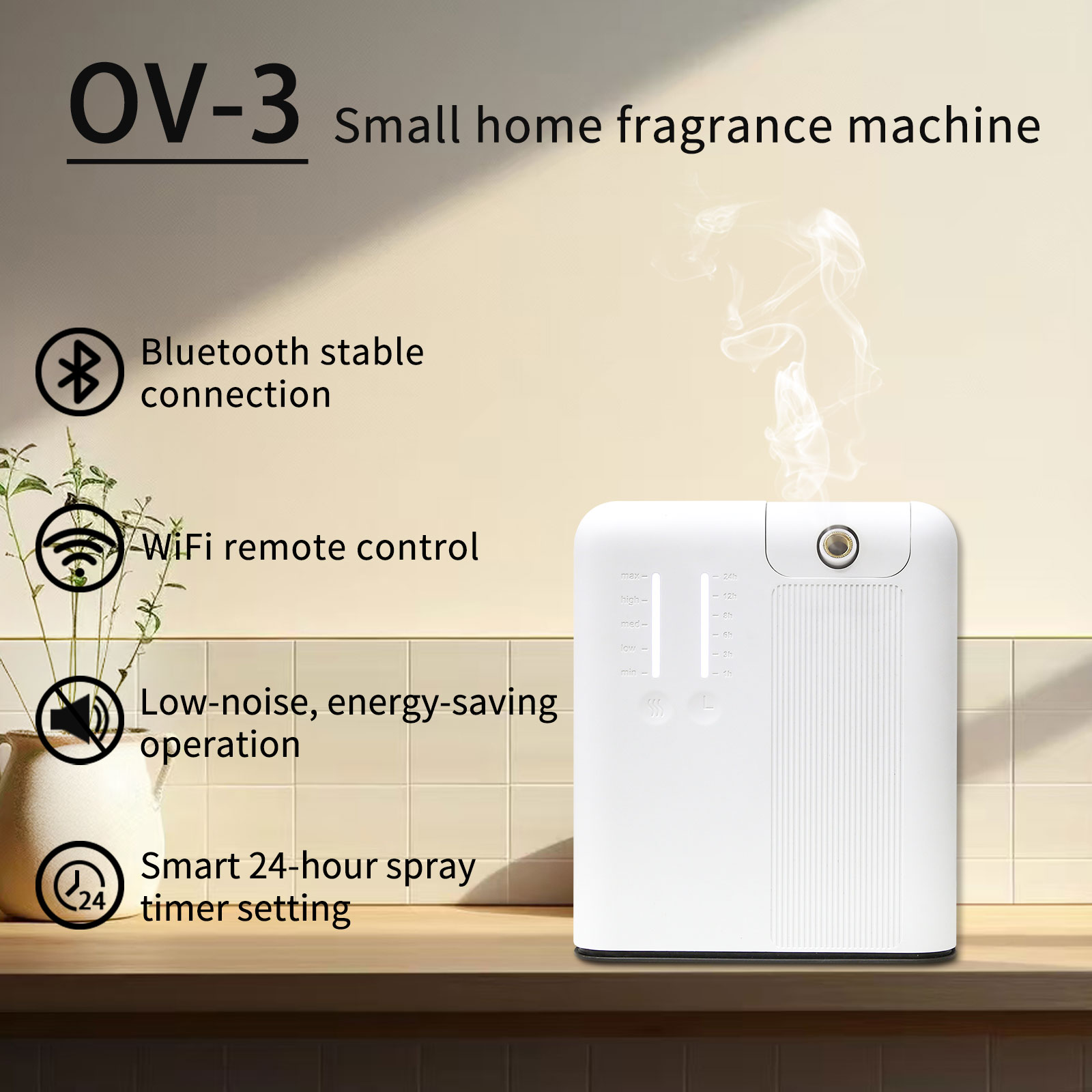 CREAROMA OV-3 Wall Mount Smart - Home Fragrance Mist recensione e prezzo