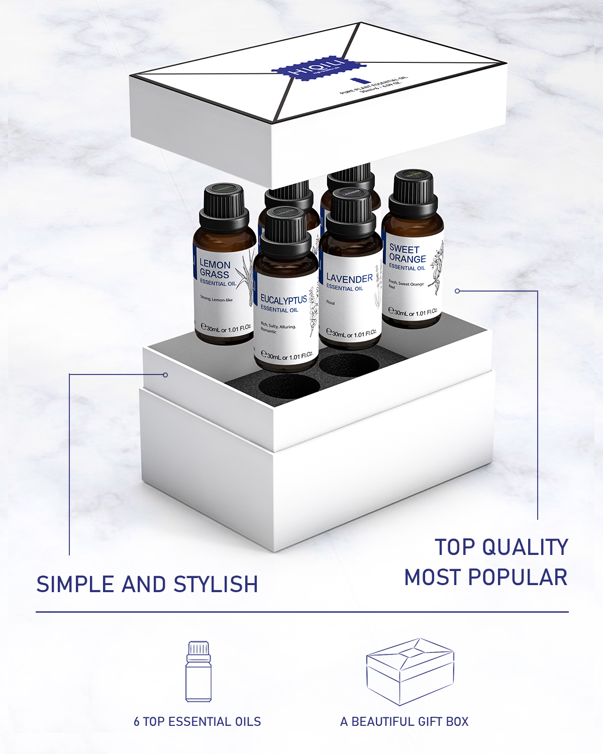 HIQILI 30ML 6-piece Set, Exqui - Home Fragrance recensione e prezzo