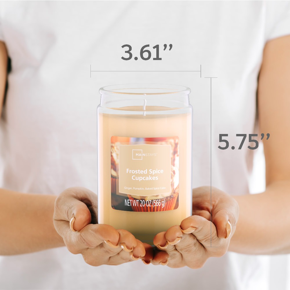 Frosted Spice Cupcakes Scented - Home Fragrance Warm Vanilla Scented Candle recensione e prezzo