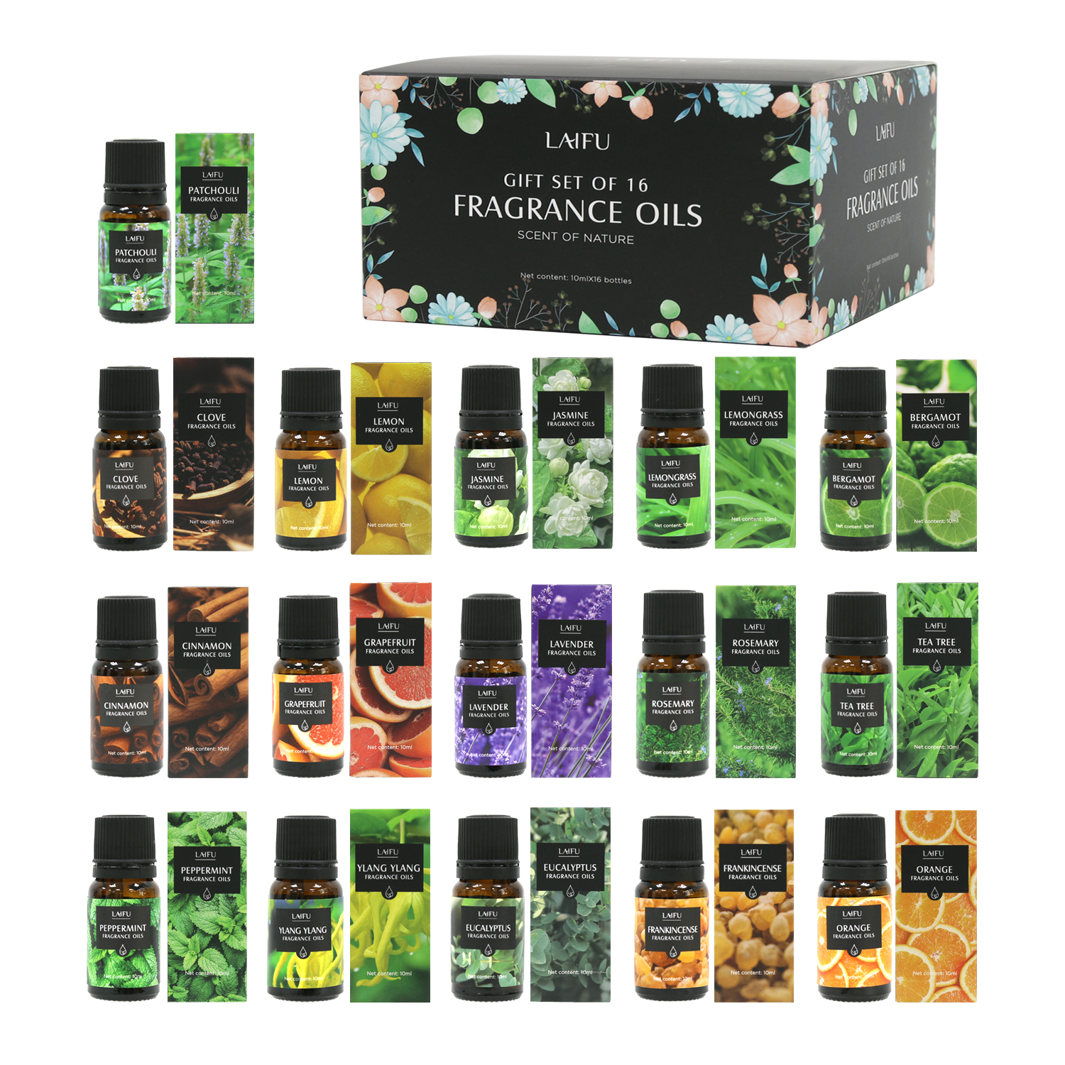 16x10ml Essential Oils Set for - Home Fragrance Mist recensione e prezzo