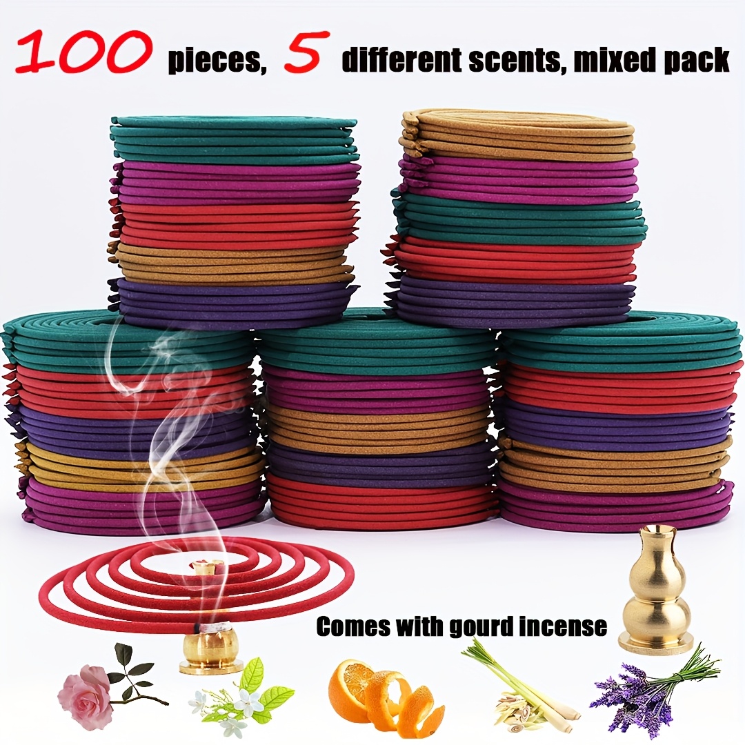 100 Pieces of Mixed Spiral Aro - Home Fragrance Best recensione e prezzo