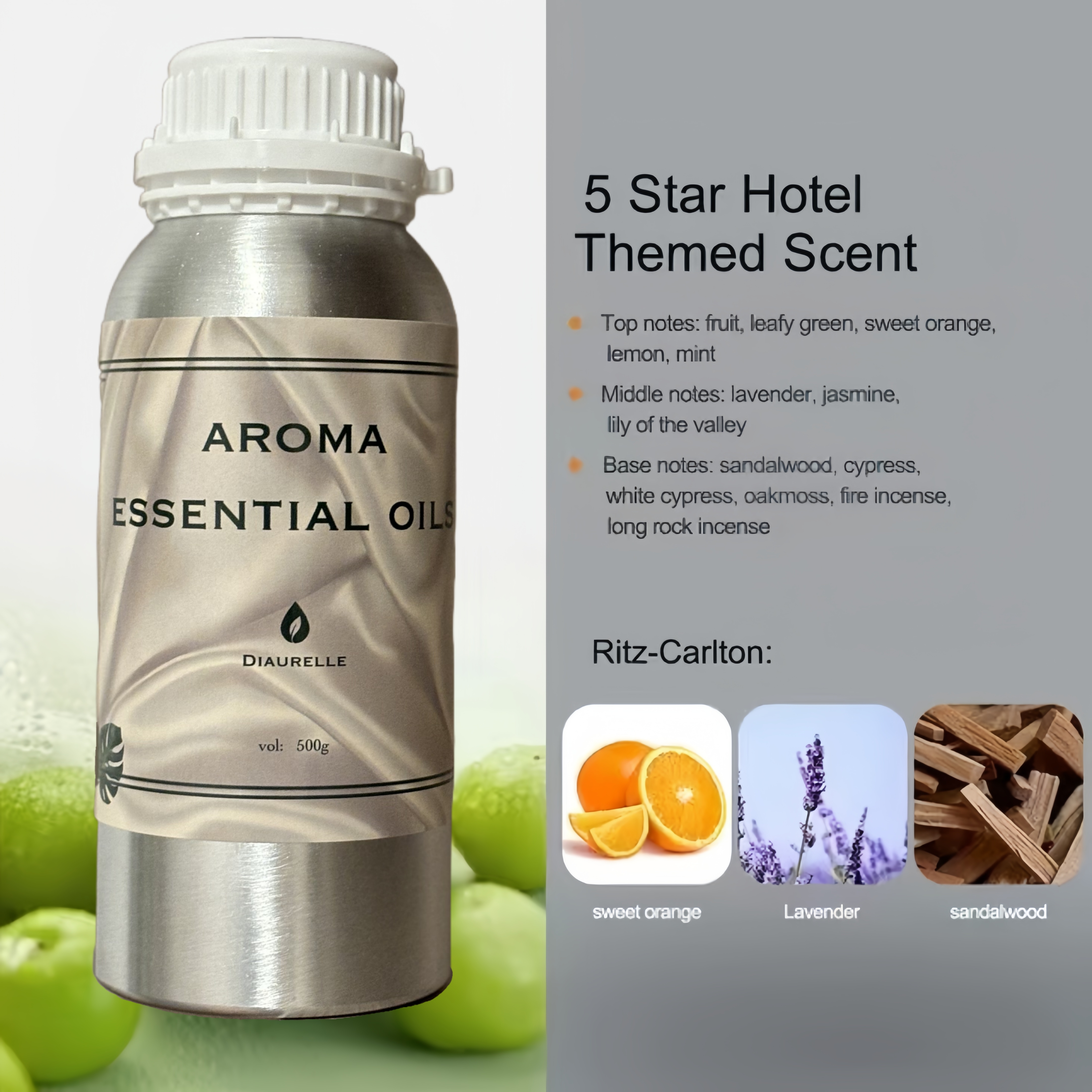 Hotels 5 Star Aroma 500ml Famo - Home Fragrance Hotel recensione e prezzo