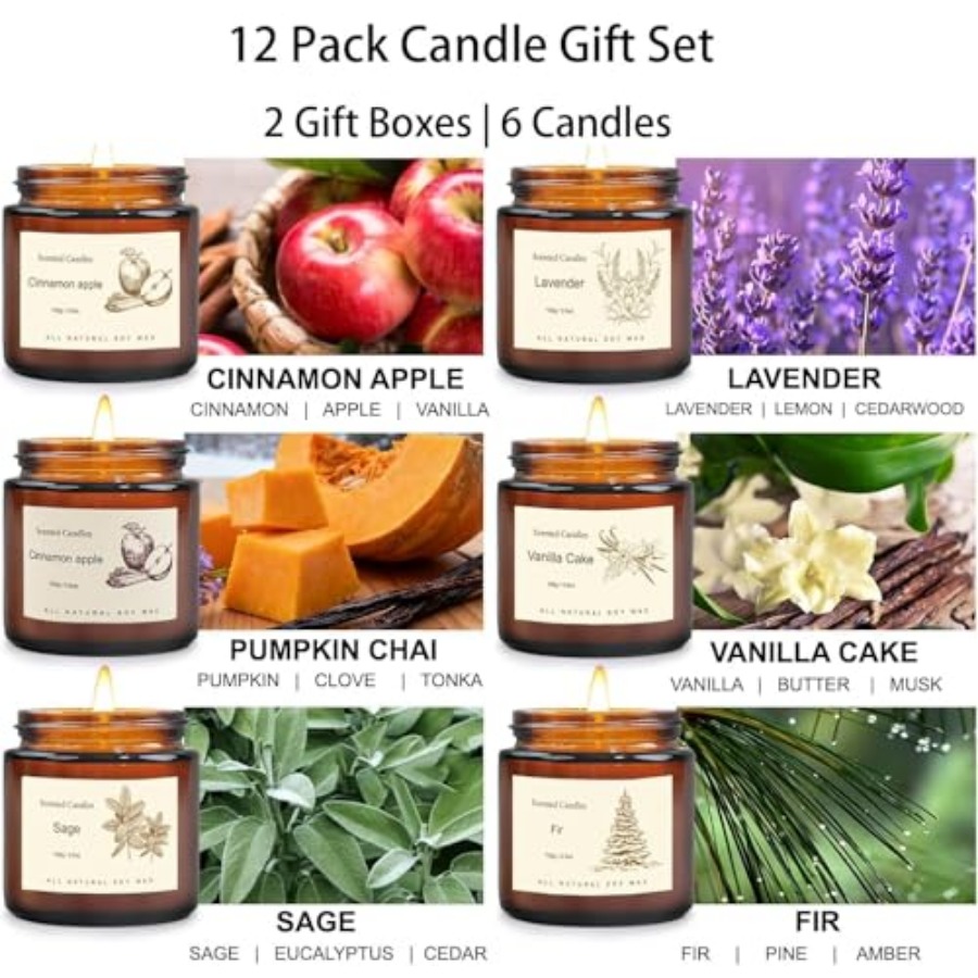 Scented Candles Gift Set for H - Home Fragrance recensione e prezzo