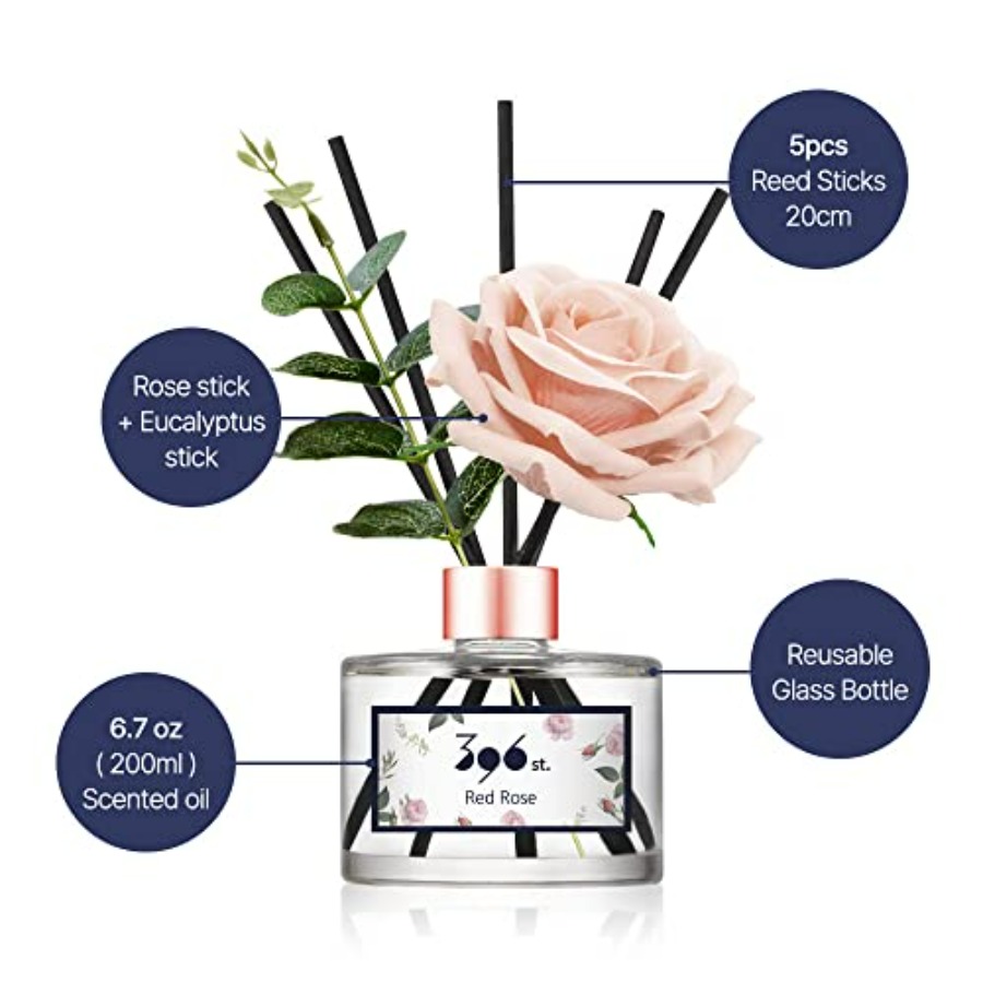 Rose Flower Reed Diffuser,,200 - Home Fragrance Reed Diffuser recensione e prezzo