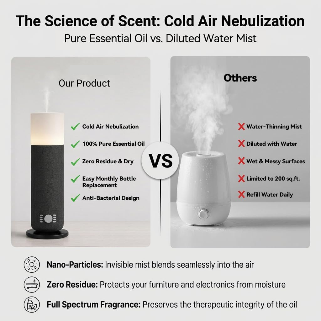 NAMSTE 120ML Tower Scent Diffu - Home Fragrance Electric Diffuser recensione e prezzo