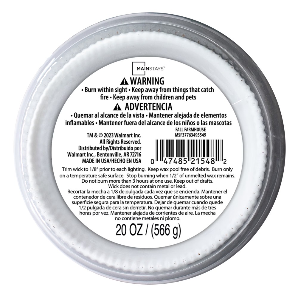 Autumn Harvest Scented Soy Wax - Home Fragrance Vanilla Scented Candle recensione e prezzo