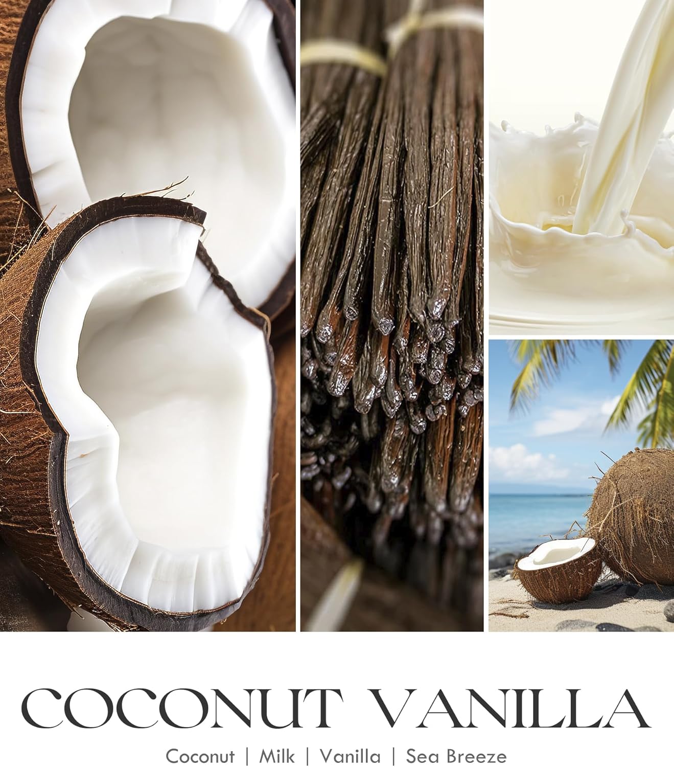 Coconut Vanilla Scented Candle - Home Fragrance recensione e prezzo
